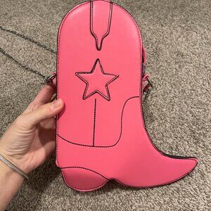 Pink Boot Purse